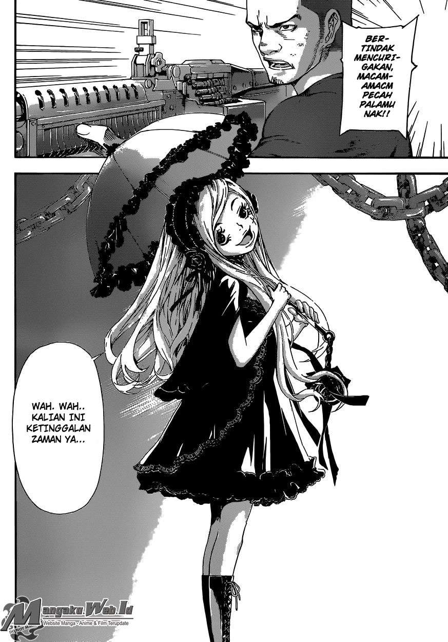 Area D: Inou Ryouiki Chapter 80 Gambar 13