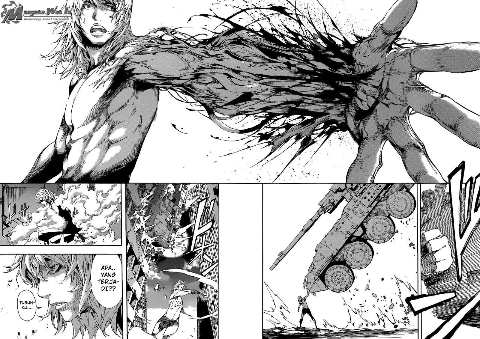 Area D: Inou Ryouiki Chapter 66 Gambar 15