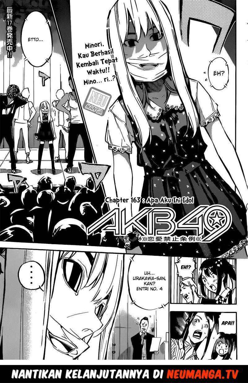 Manga AKB49 Chapter 163 gambar nomor 2