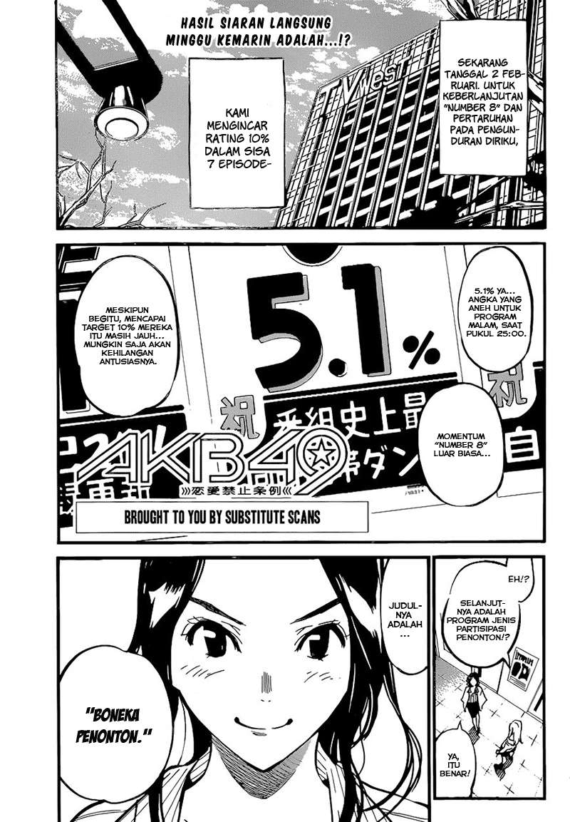 Manga AKB49 Chapter 157 gambar nomor 2