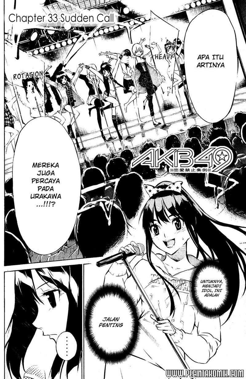 Manga AKB49 Chapter 33 gambar nomor 2