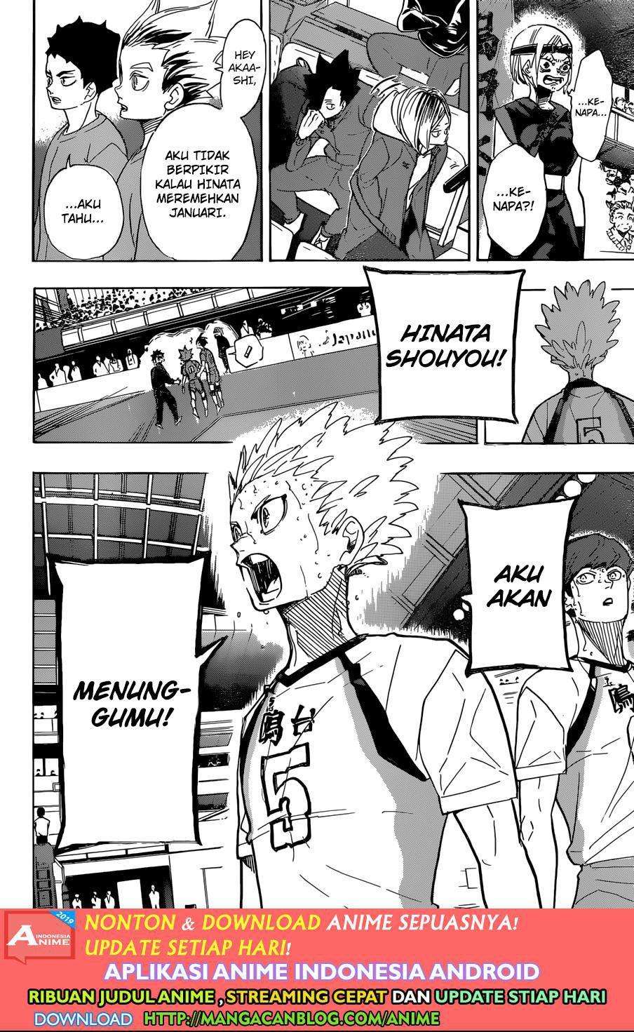 Haikyuu!! Chapter 365 Gambar 14