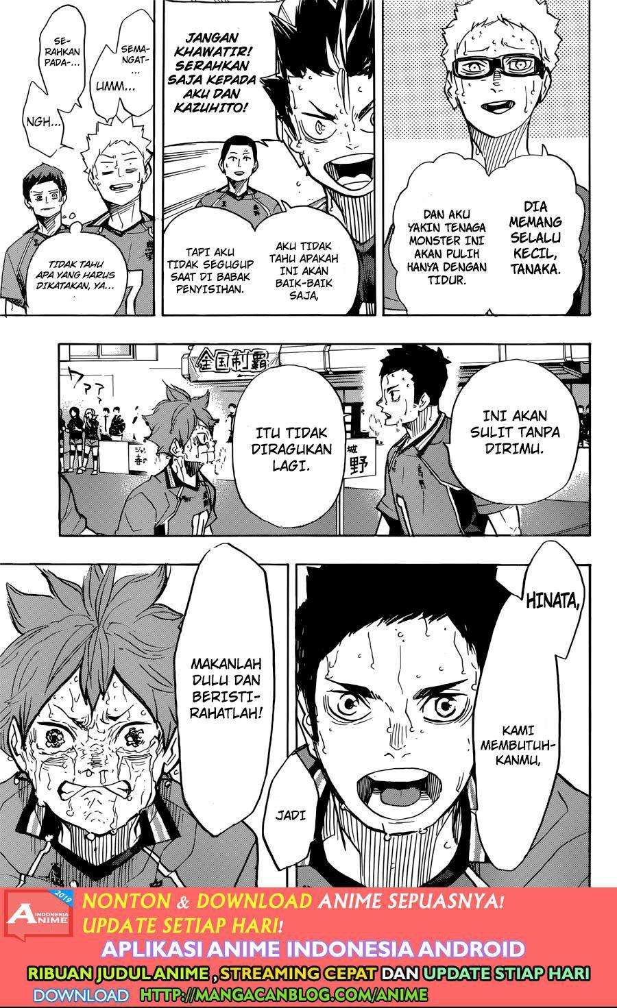 Haikyuu!! Chapter 365 Gambar 12
