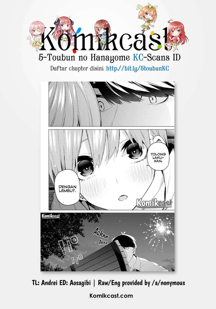 Go-toubun no Hanayome Chapter 102 Gambar 21