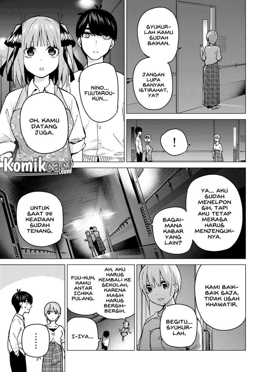 Go-toubun no Hanayome Chapter 102 Gambar 5