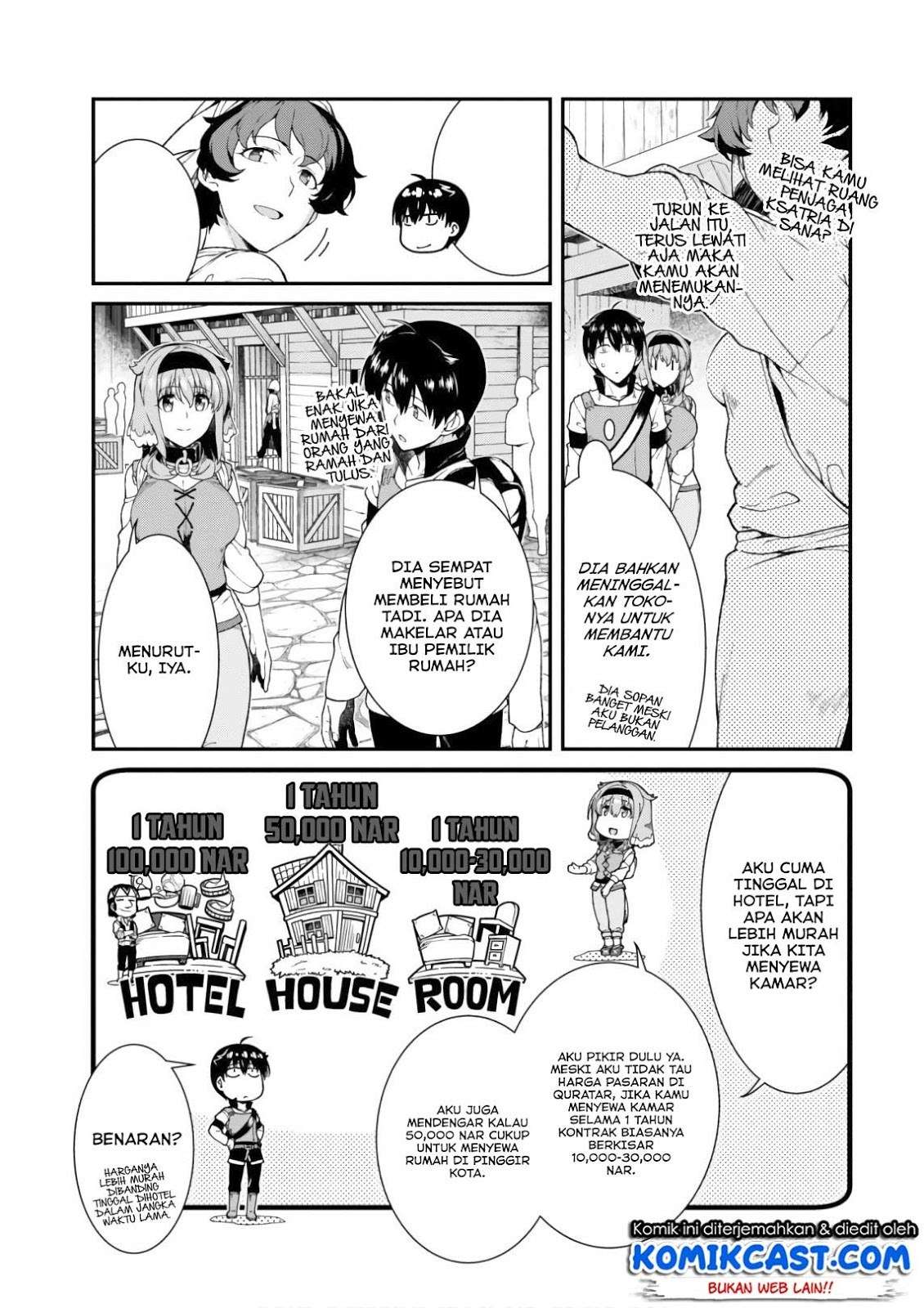 Isekai Meikyuu de Harem wo Chapter 24 Gambar 4