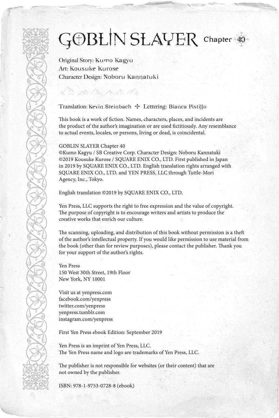 Goblin Slayer Chapter 40 Gambar 37