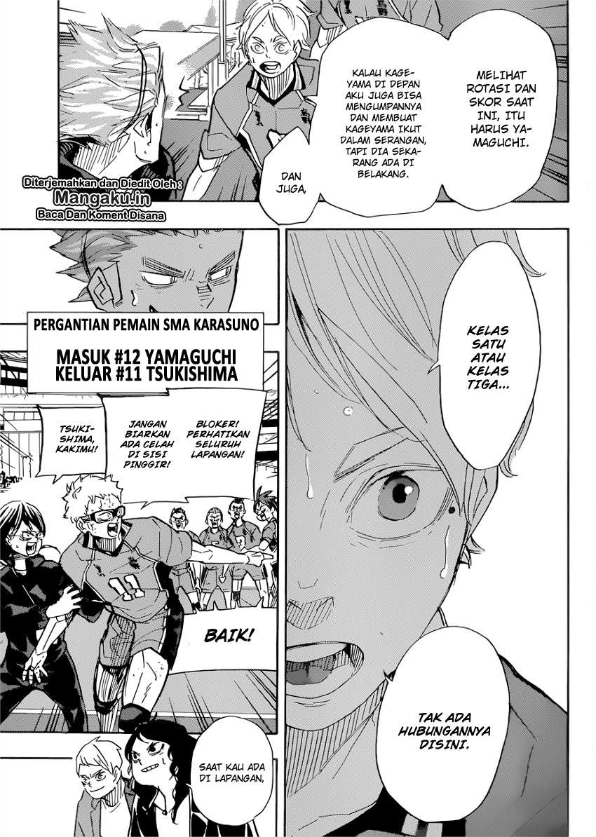 Haikyuu!! Chapter 367 Gambar 9