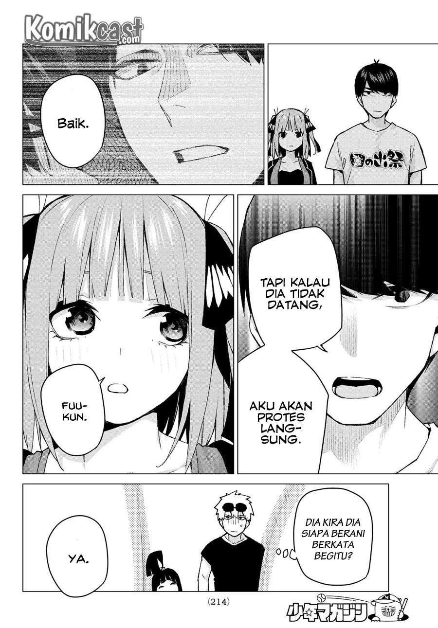 Go-toubun no Hanayome Chapter 103 Gambar 16