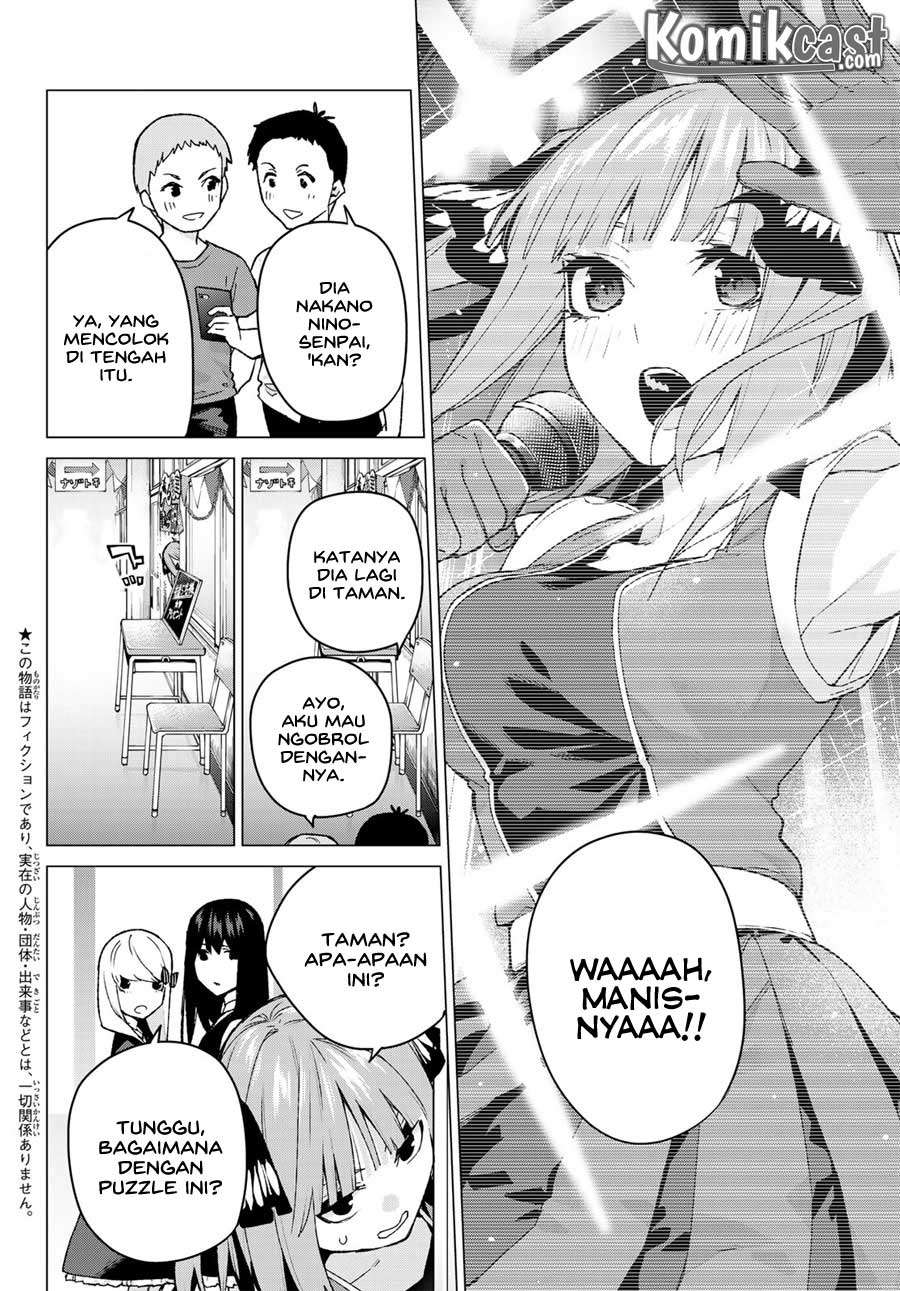 Go-toubun no Hanayome Chapter 103 Gambar 4