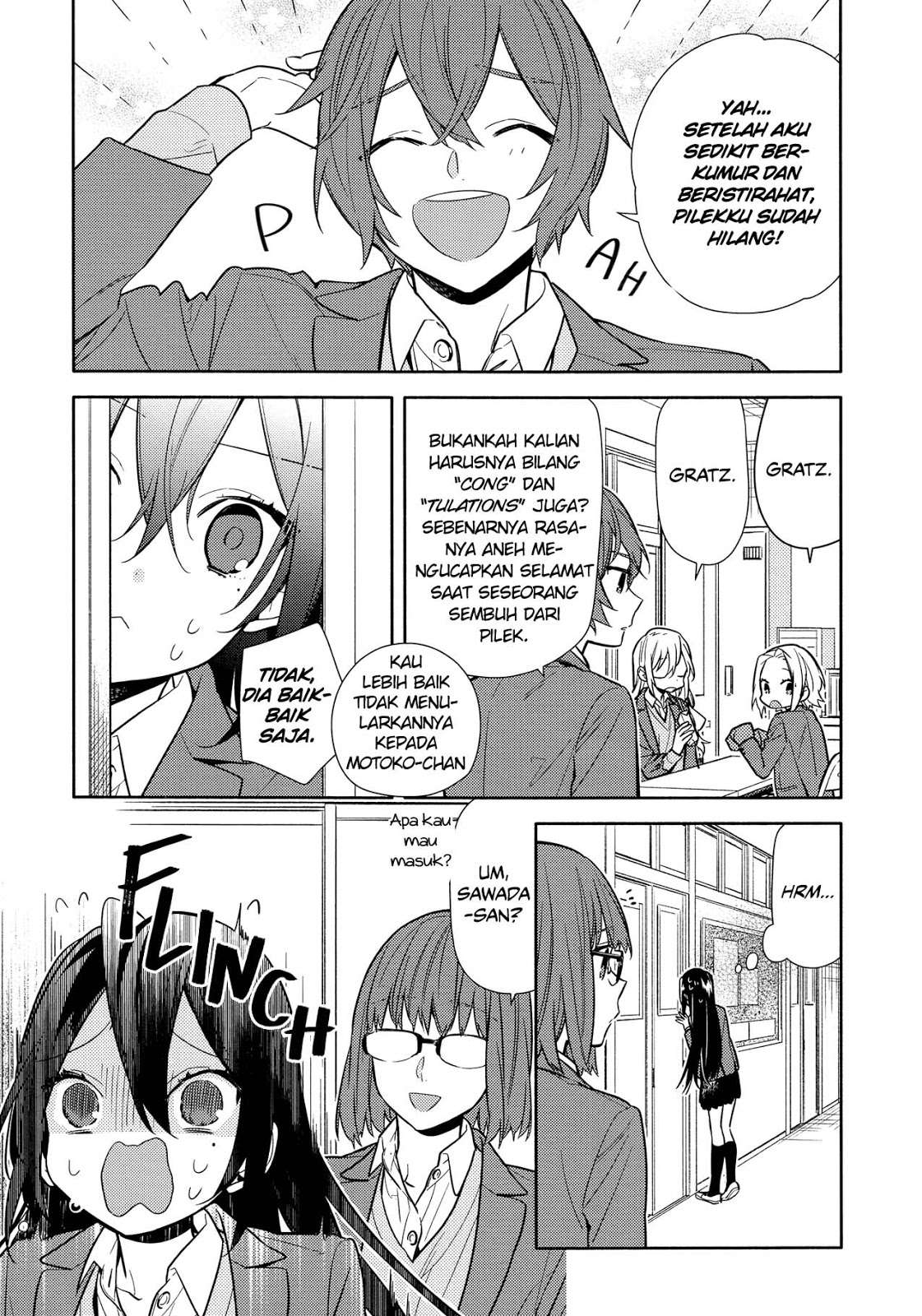 Horimiya Chapter 103 Gambar 14