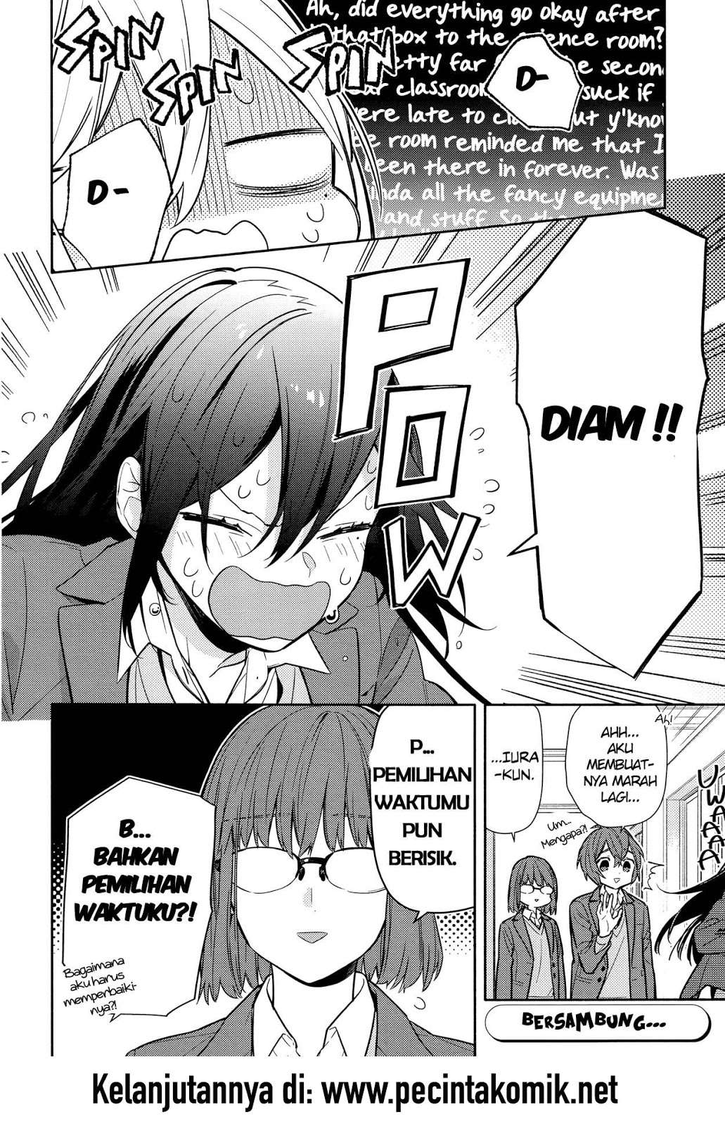 Horimiya Chapter 103 Gambar 17