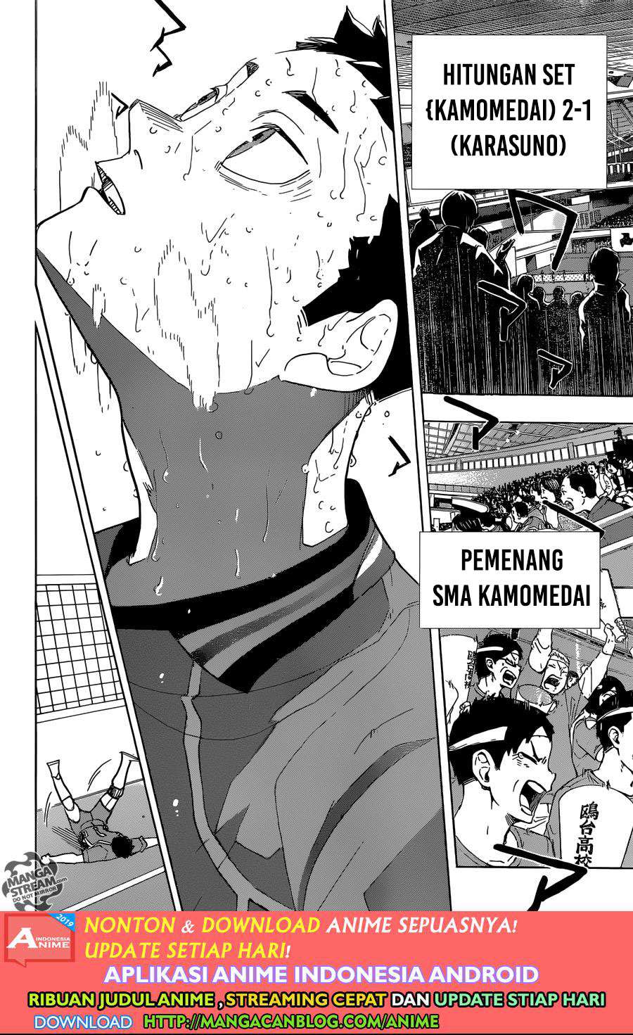 Manga Haikyuu!! Chapter 368 gambar nomor 2