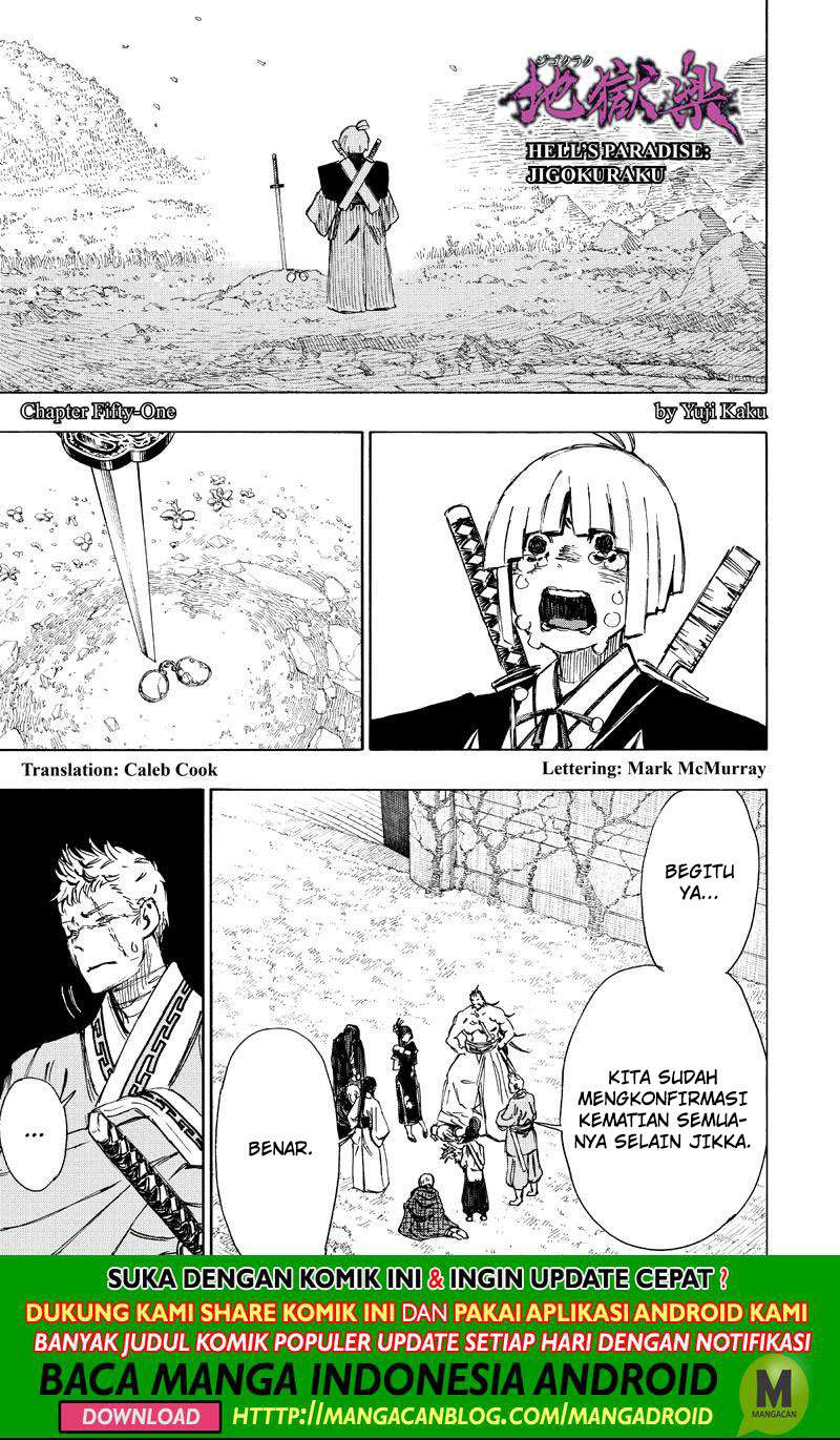 Komik Jigokuraku Chapter 51 gambar nomor 1