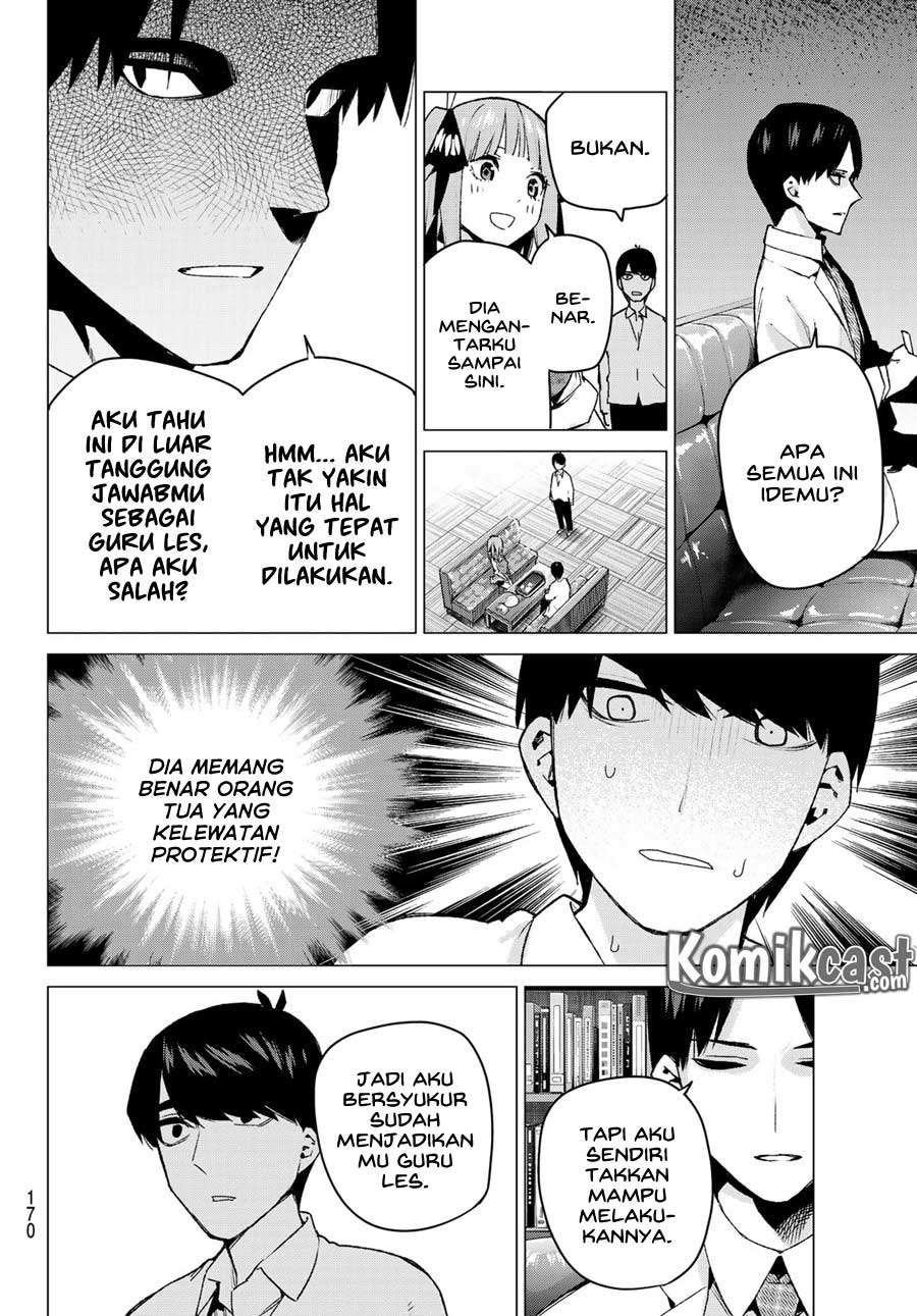 Go-toubun no Hanayome Chapter 104 Gambar 13