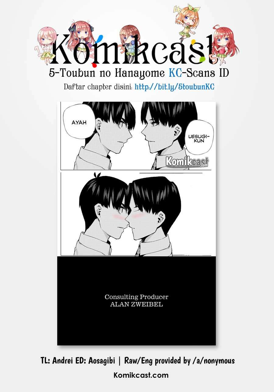 Go-toubun no Hanayome Chapter 104 Gambar 20