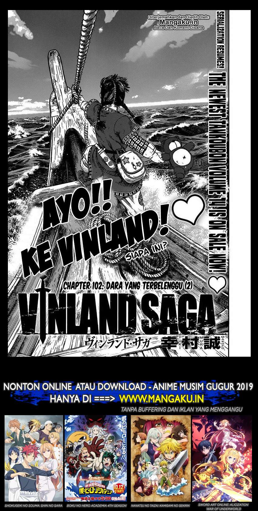 Manga Vinland Saga Chapter 102 gambar nomor 2