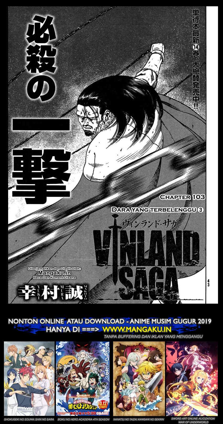 Manga Vinland Saga Chapter 103 gambar nomor 2