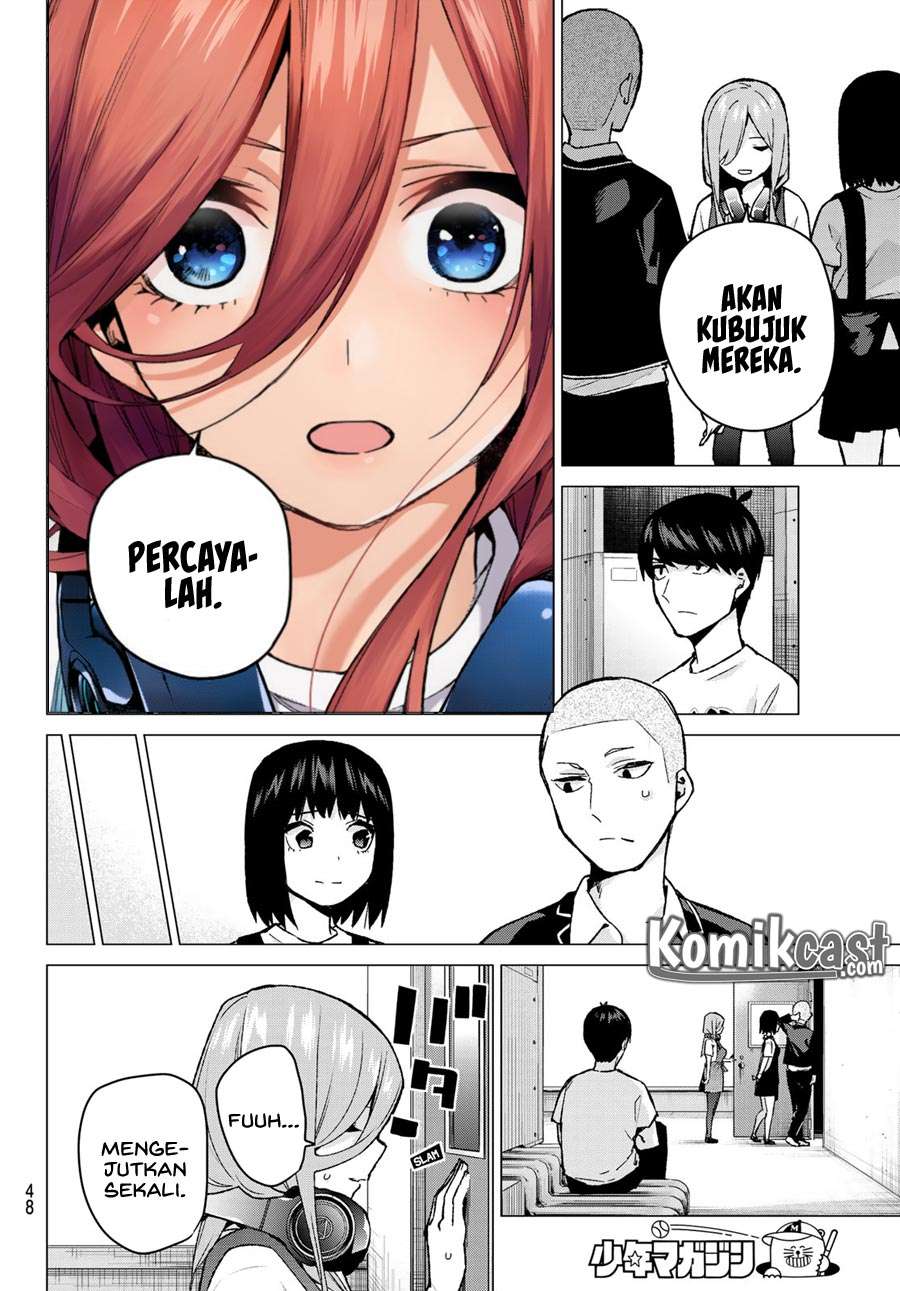 Go-toubun no Hanayome Chapter 106 Gambar 14