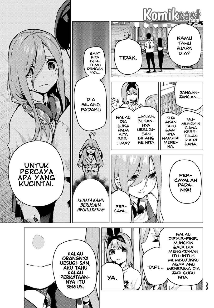 Go-toubun no Hanayome Chapter 106 Gambar 5