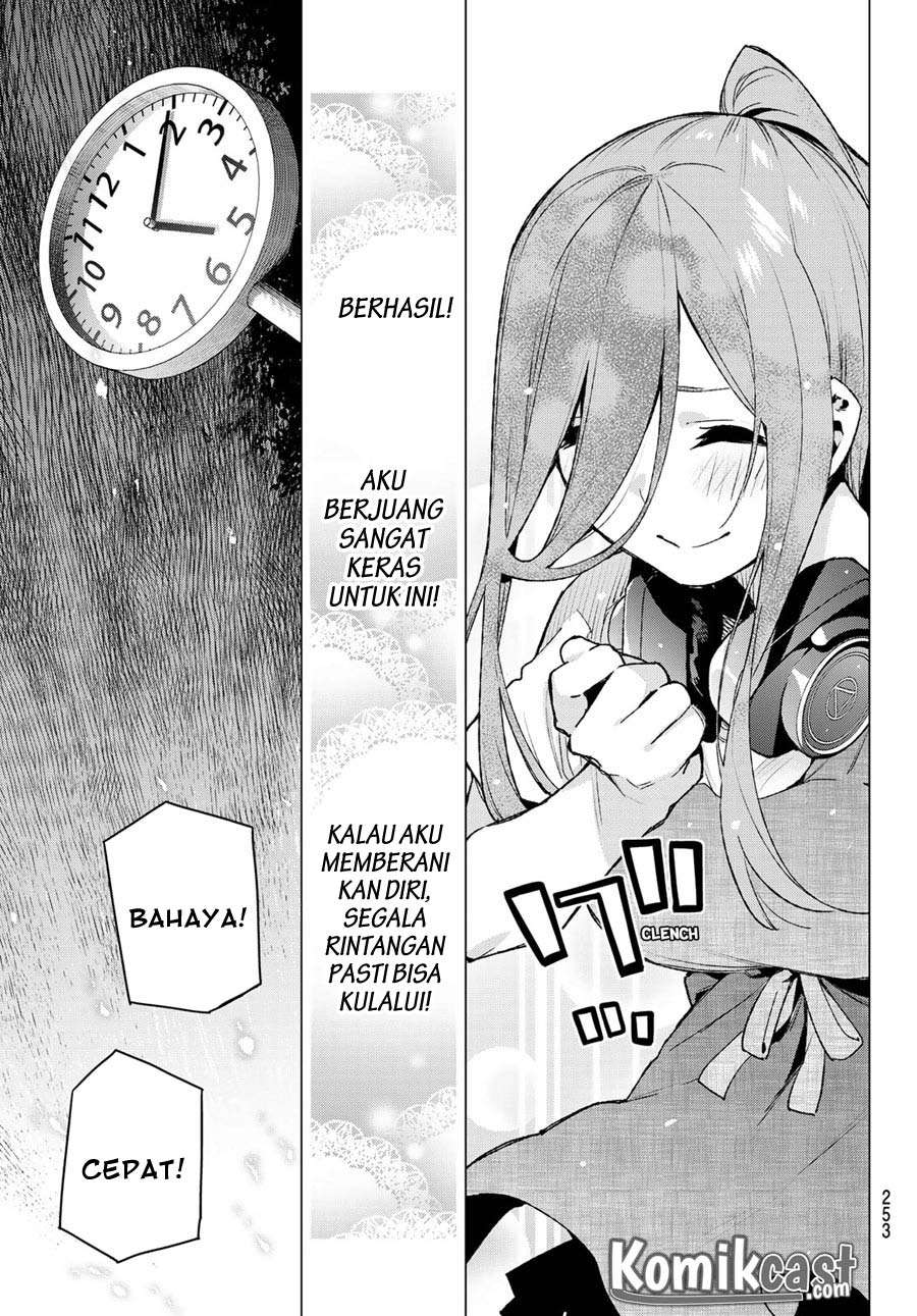 Go-toubun no Hanayome Chapter 105 Gambar 19