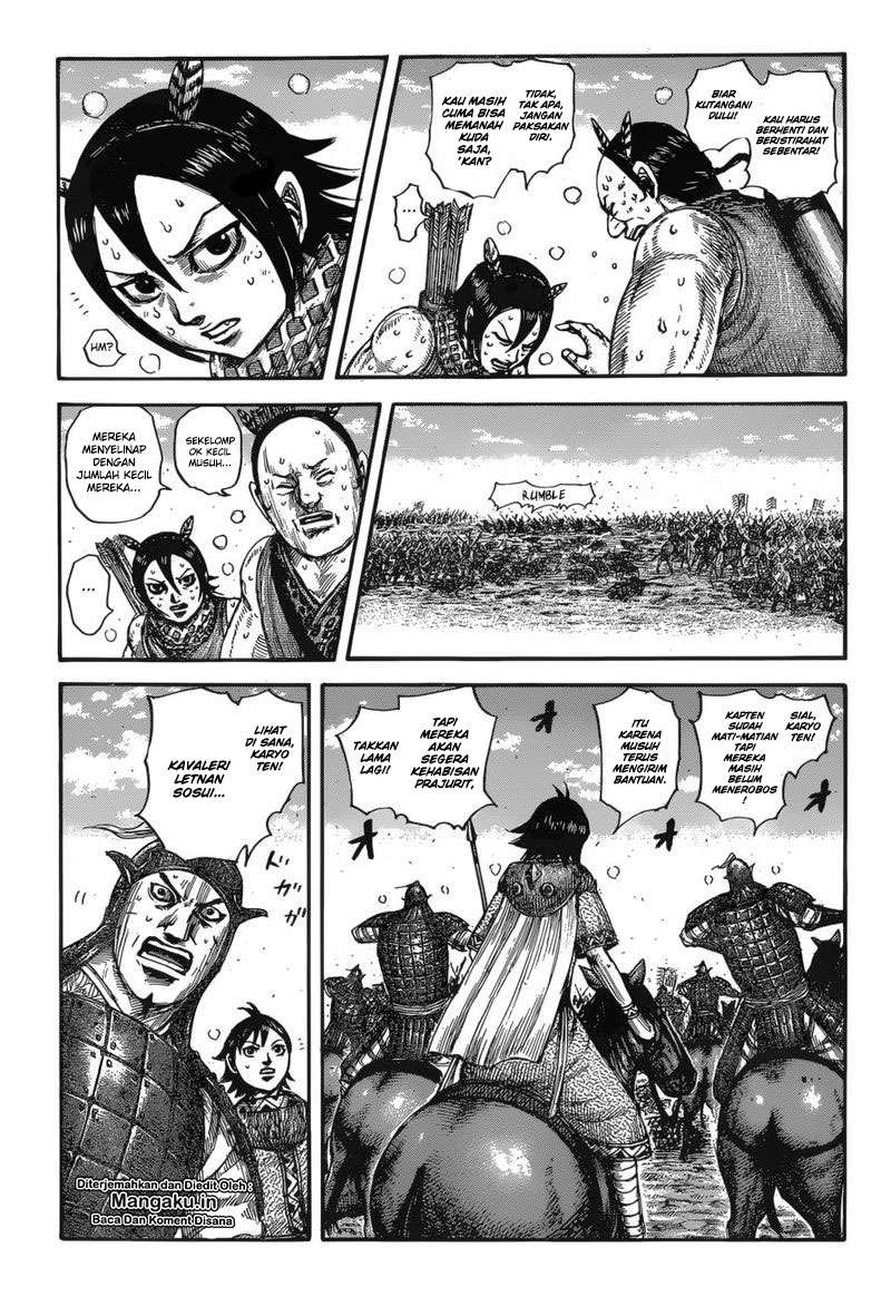 Kingdom Chapter 617 Gambar 14