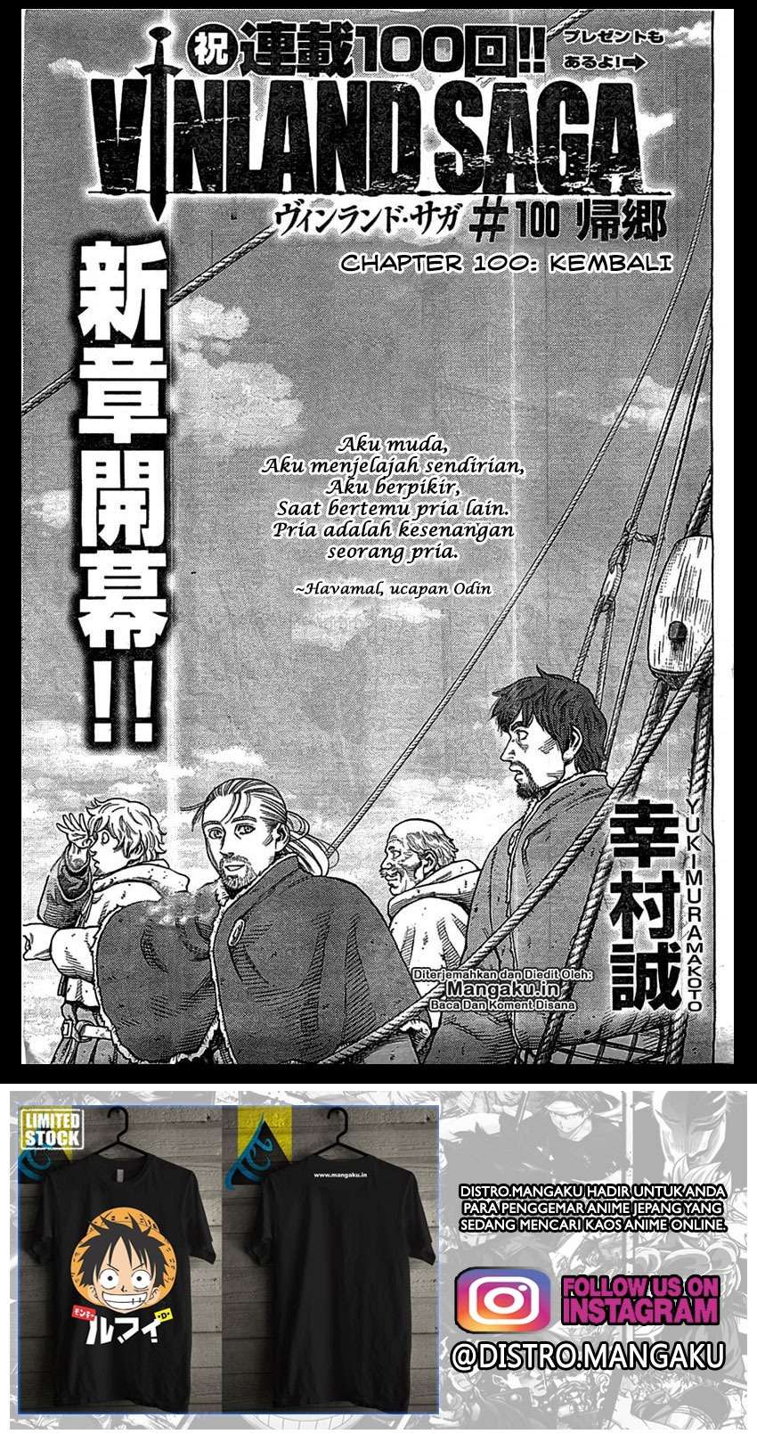 Manga Vinland Saga Chapter 100 gambar nomor 2